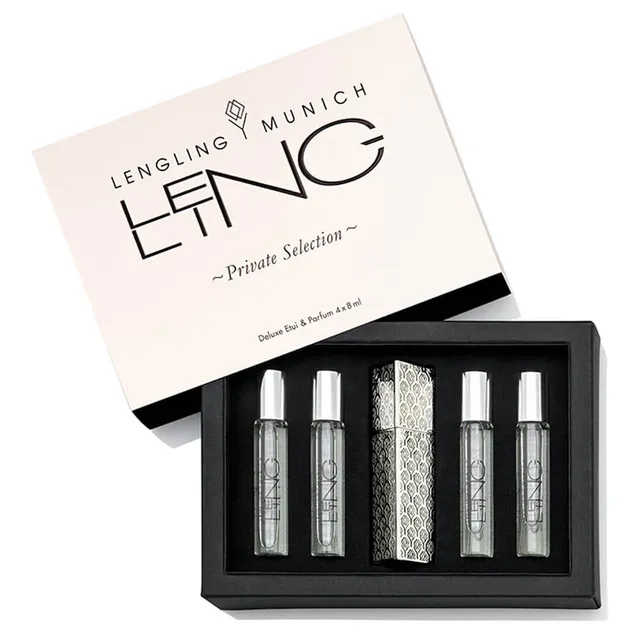 lengling-munich-private-selection-parfum-travel-set-4x-8ml-travel-deluxe-etui image 1