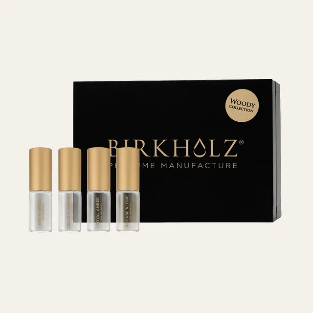 birkholz-woody-discovery-set-4-x-3-ml-eau-de-parfum image 1