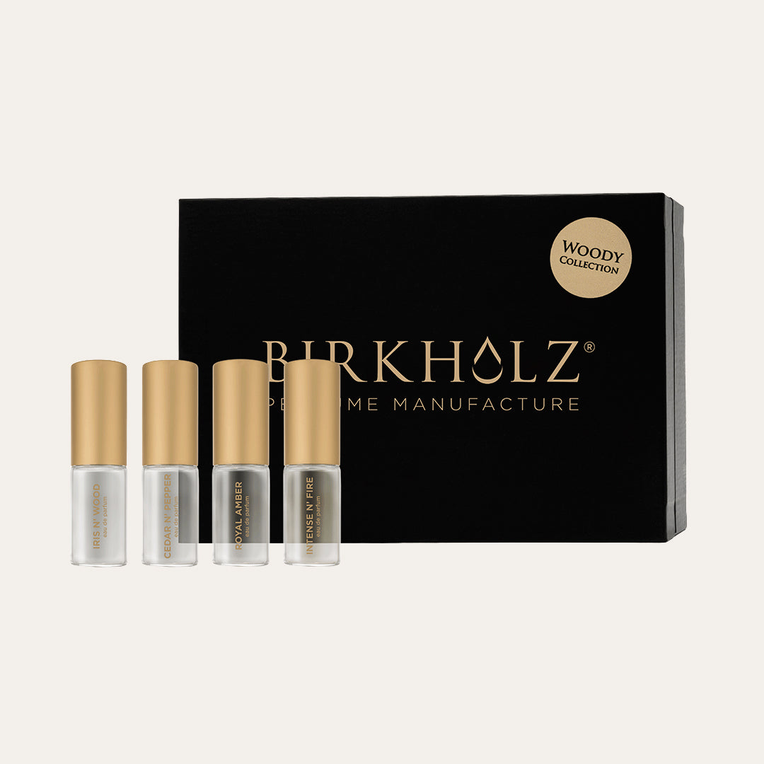 birkholz-woody-discovery-set-4-x-3-ml-eau-de-parfum image 1